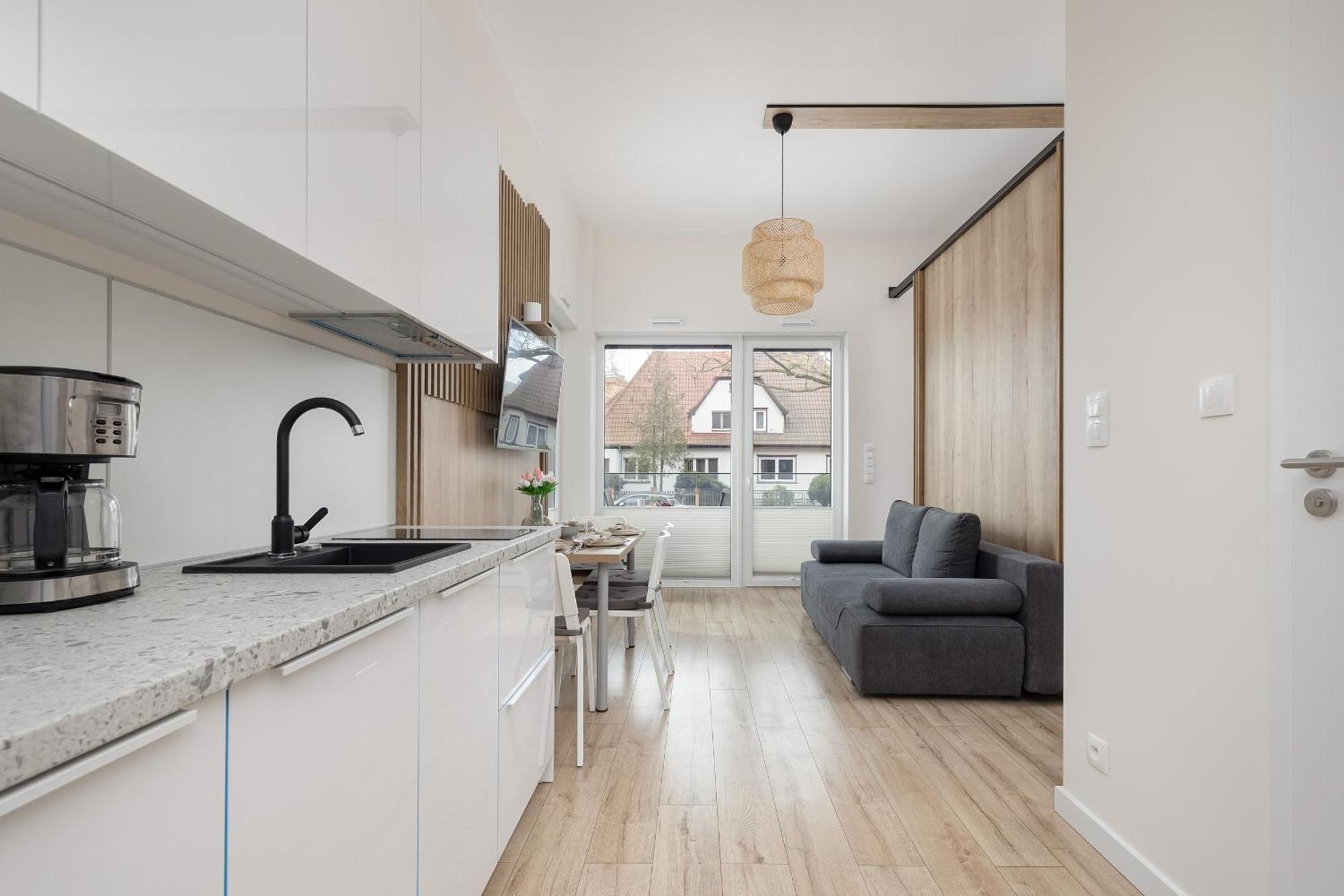 Modern Studio With Terrace And Parking In Swinoujscie By Noclegi Renters Екстер'єр фото