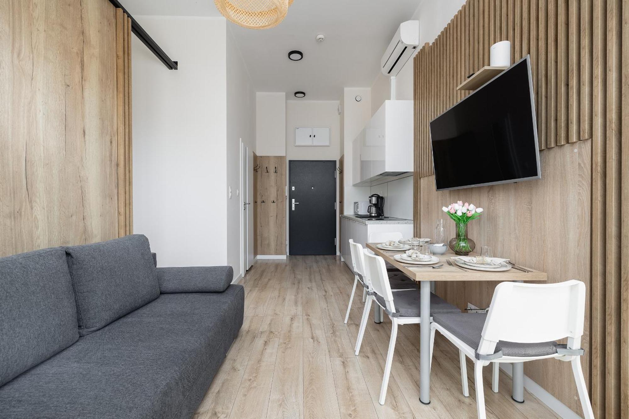 Modern Studio With Terrace And Parking In Swinoujscie By Noclegi Renters Екстер'єр фото