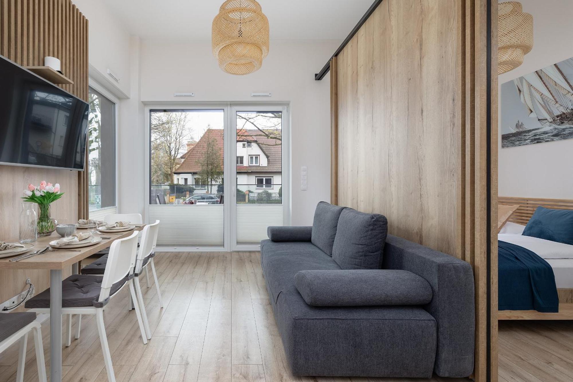 Modern Studio With Terrace And Parking In Swinoujscie By Noclegi Renters Екстер'єр фото